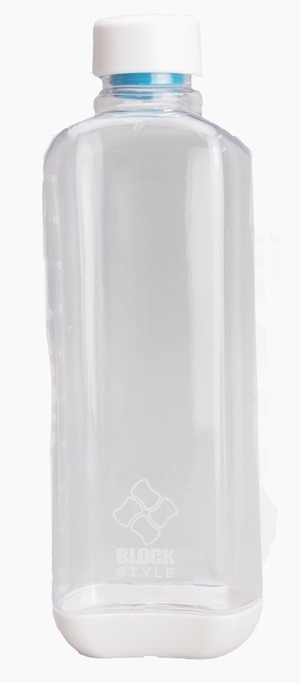 【数量限り】パール金属 水筒 1000ml 直飲み PCアクア ボトル クリア ブロックスタイル H-6036
