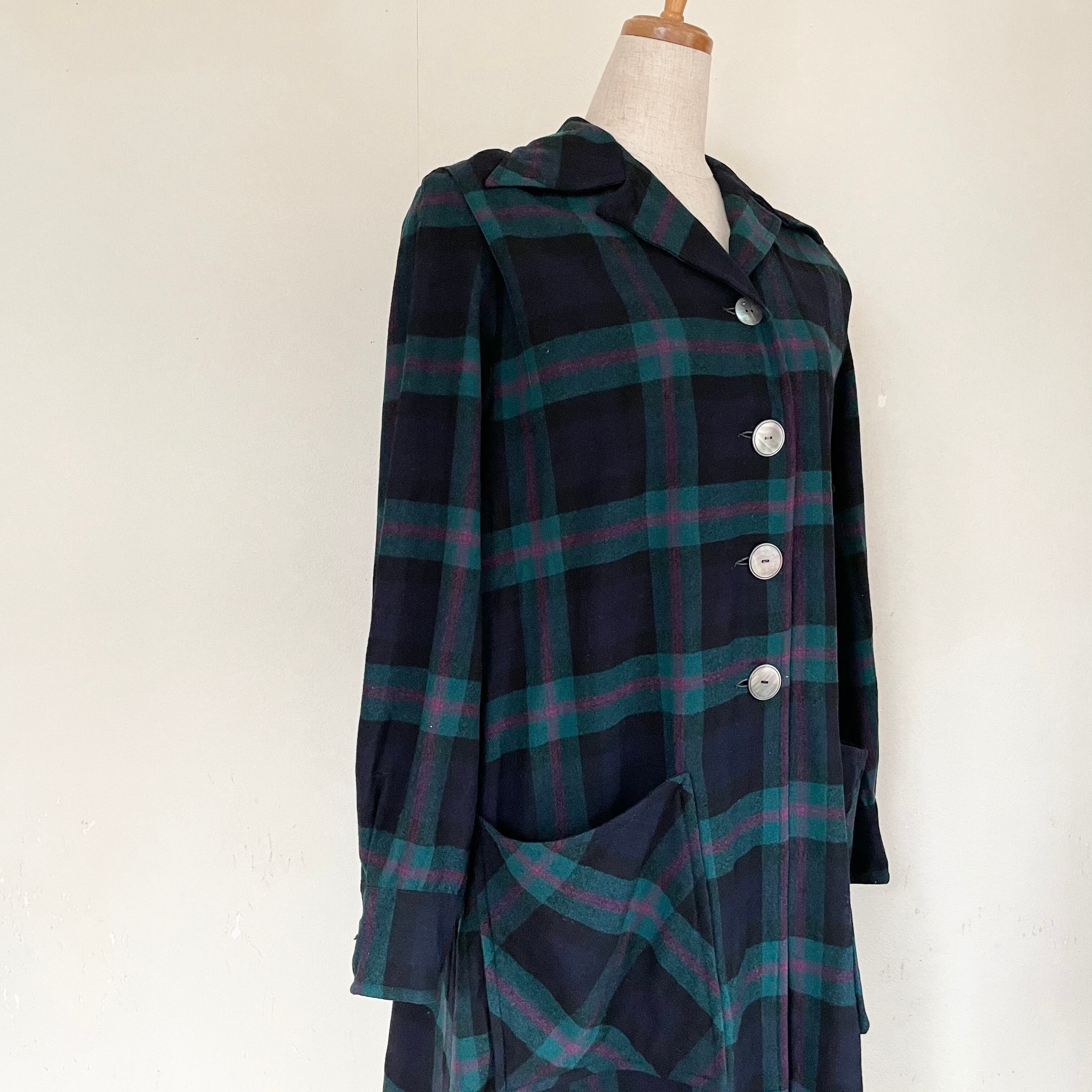 40〜50s PENDLETON long gown jacket