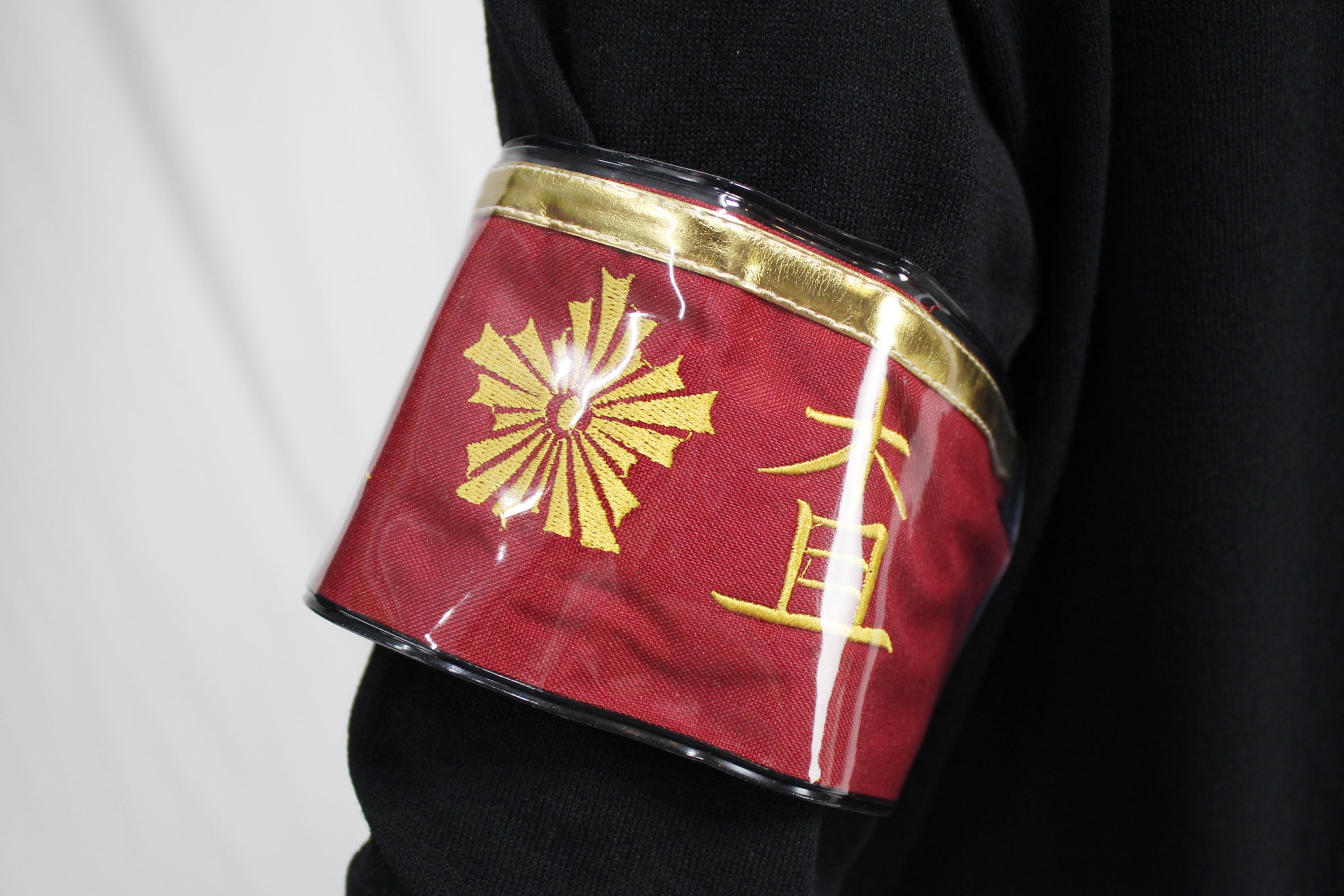 コスプレ　腕章 撮影用アイテム コスプレアイテム 警察グッズ 【捜査】腕章 ゴールド