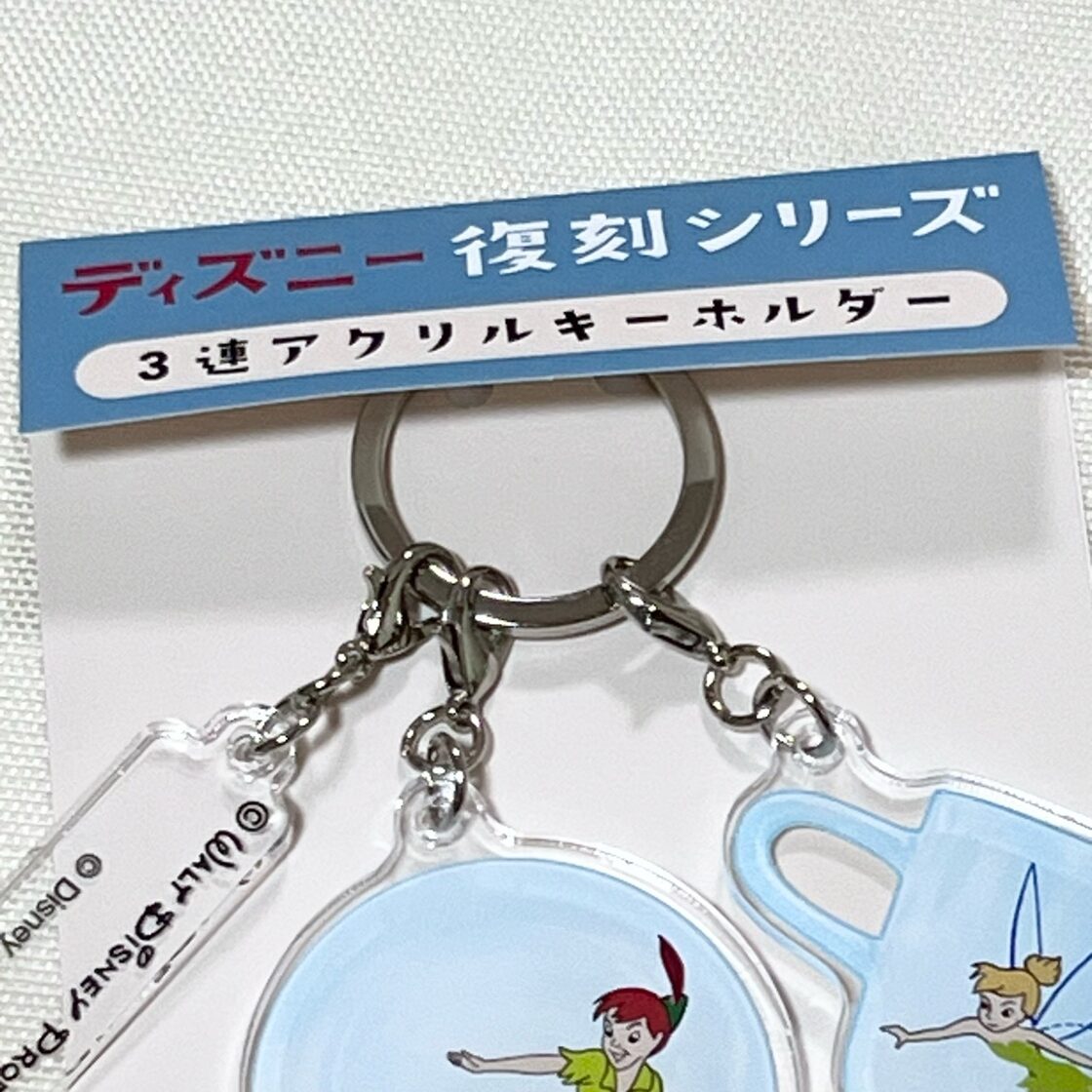 3連アクリルキーホルダー ピーターパン ティンカーベル SALE | PAY ID