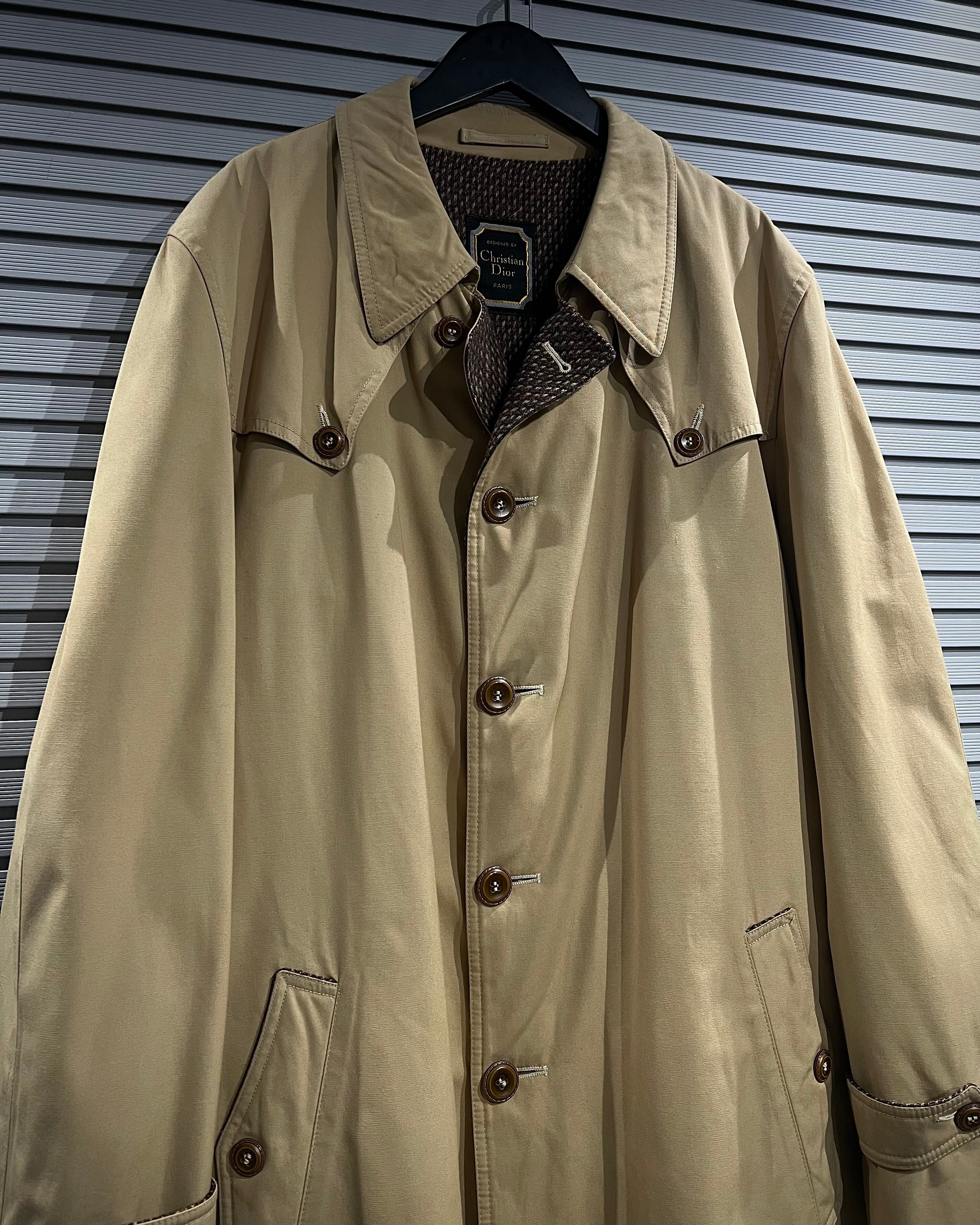 美品 Christian Dior Balmacaan coat X VINTAGE】“Christian Dior”Vintage Balmacaan Coat | Caka(カカ