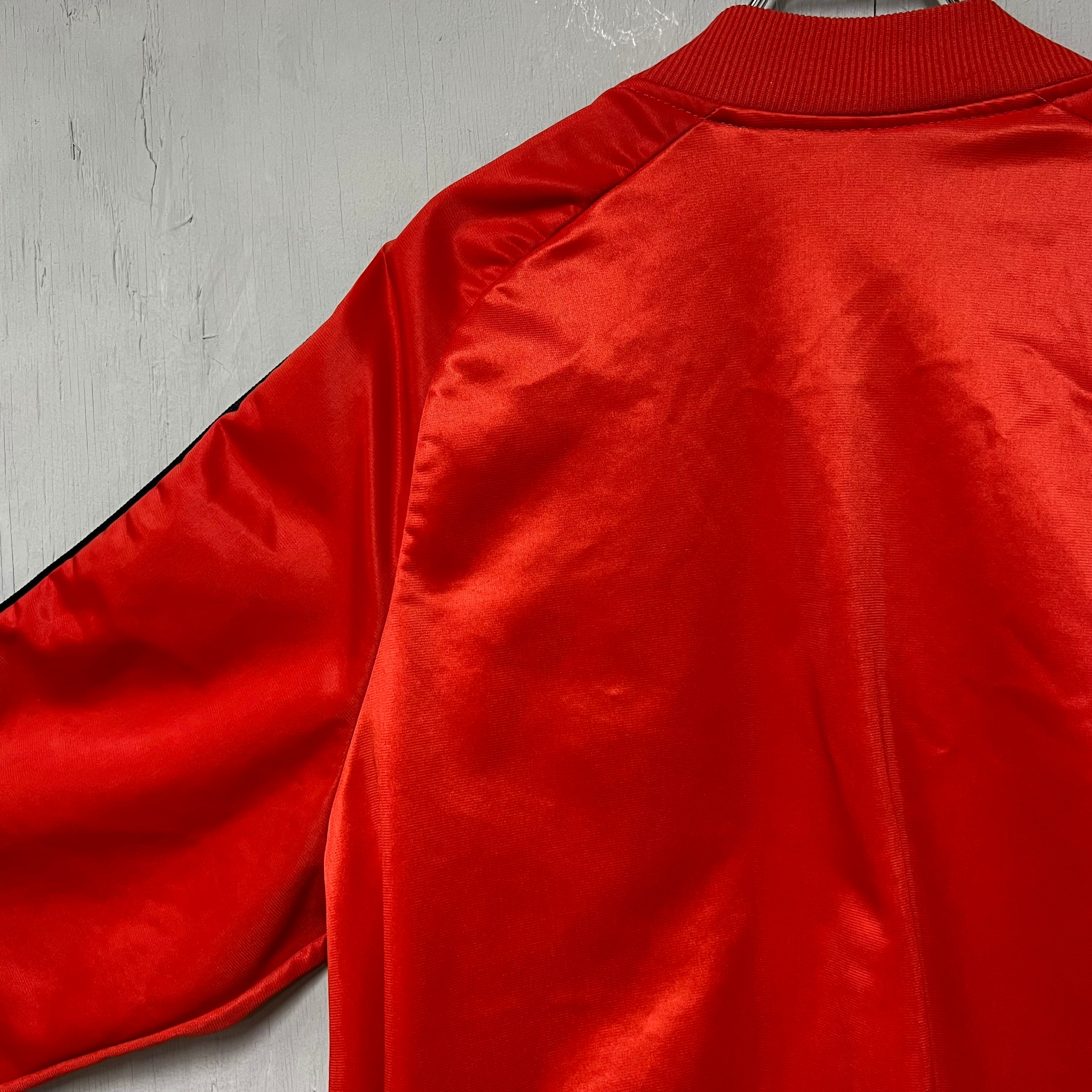 80s adidas ATP スナップボタントラックジャケット レッド XL | 古着屋