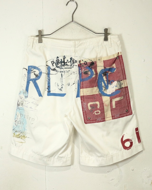 【Caka act2】“Ralph Lauren”Artistic Design Vintage Shorts