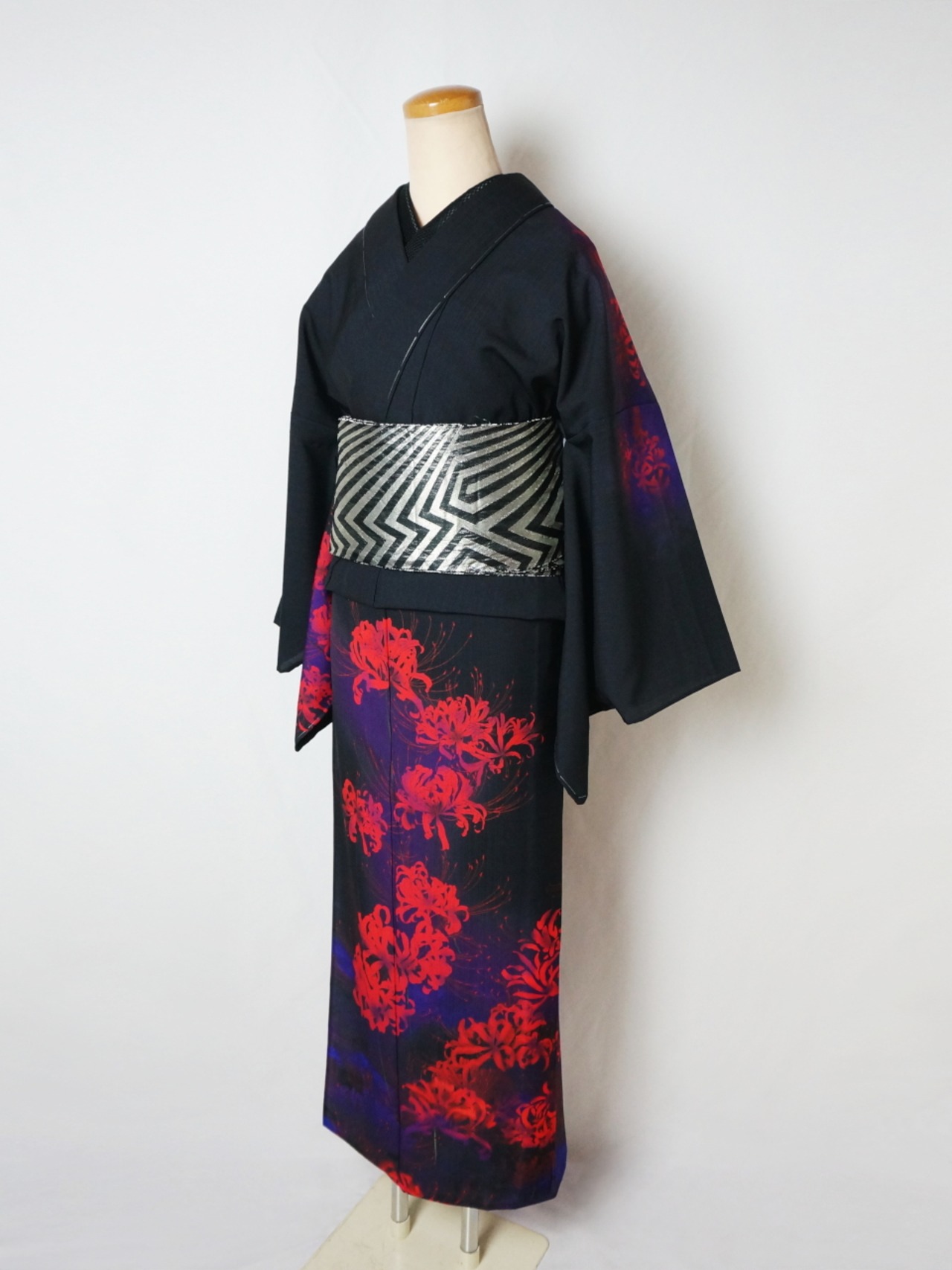【受注商品】RumiRockセオαゆかた「曼珠沙華」　[A770]