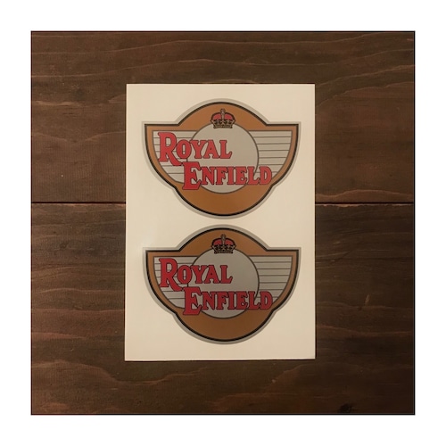 Royal Enfield / Winged & Shaped Stickers  #131
