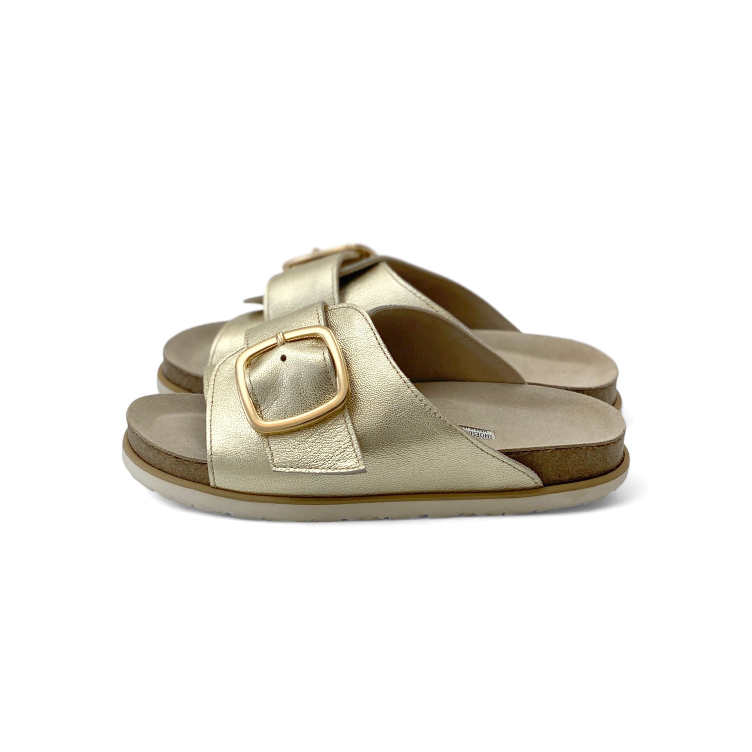 フットベットサンダル 40mmバックル #ゴールド