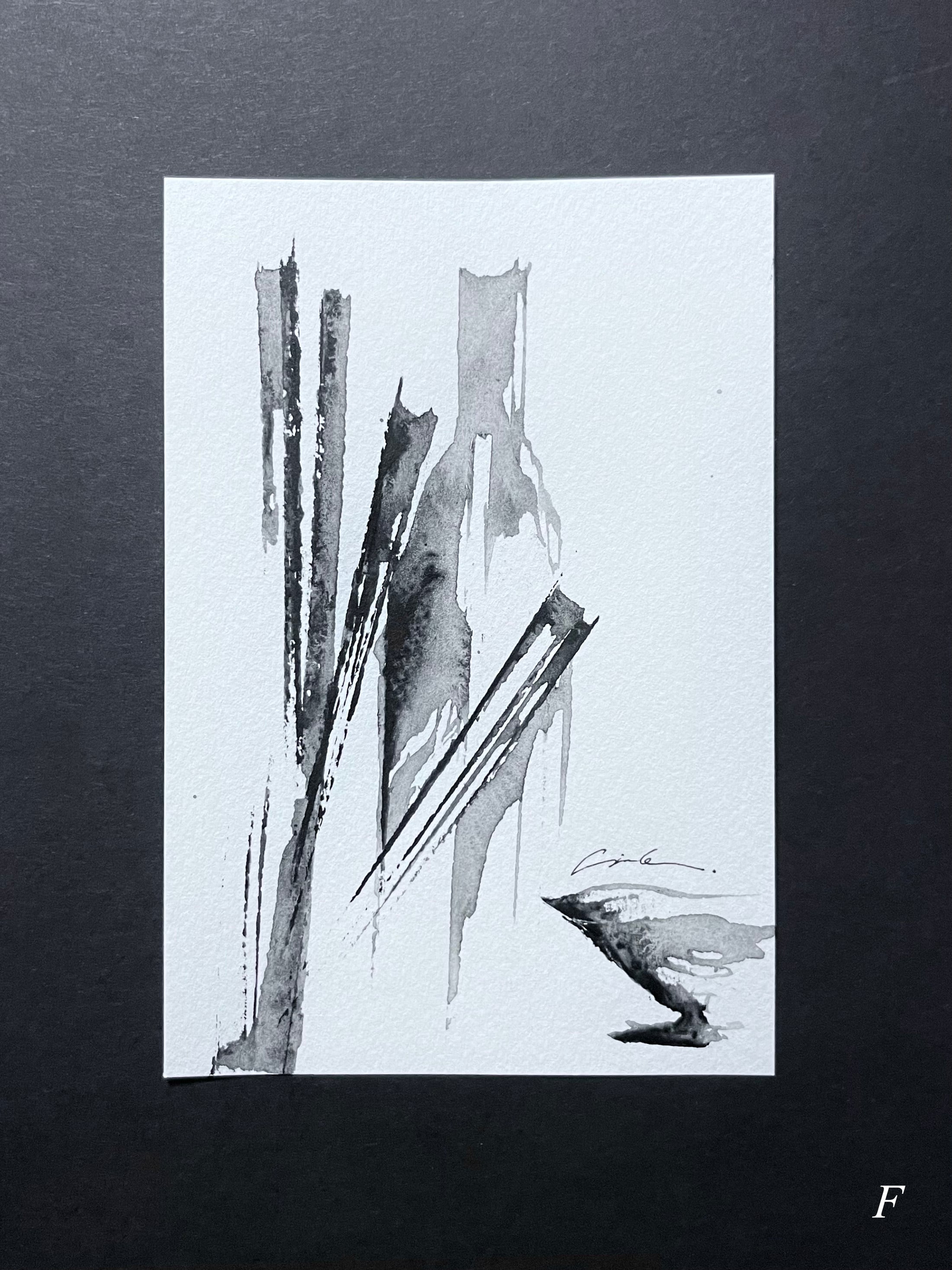 絵画 flk040115 遠雷 F50 夏が近づく。 #art #artwork #painting #japanesepainting