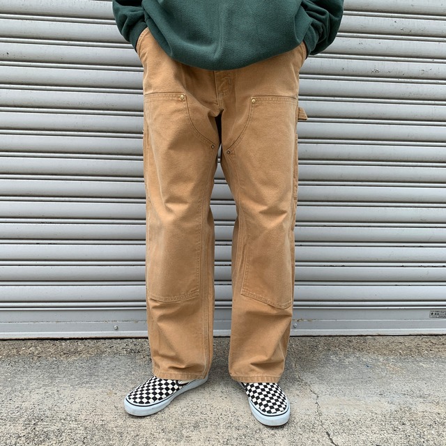 90s USA carhartt ダブルニーダックペインターパンツ W38L30