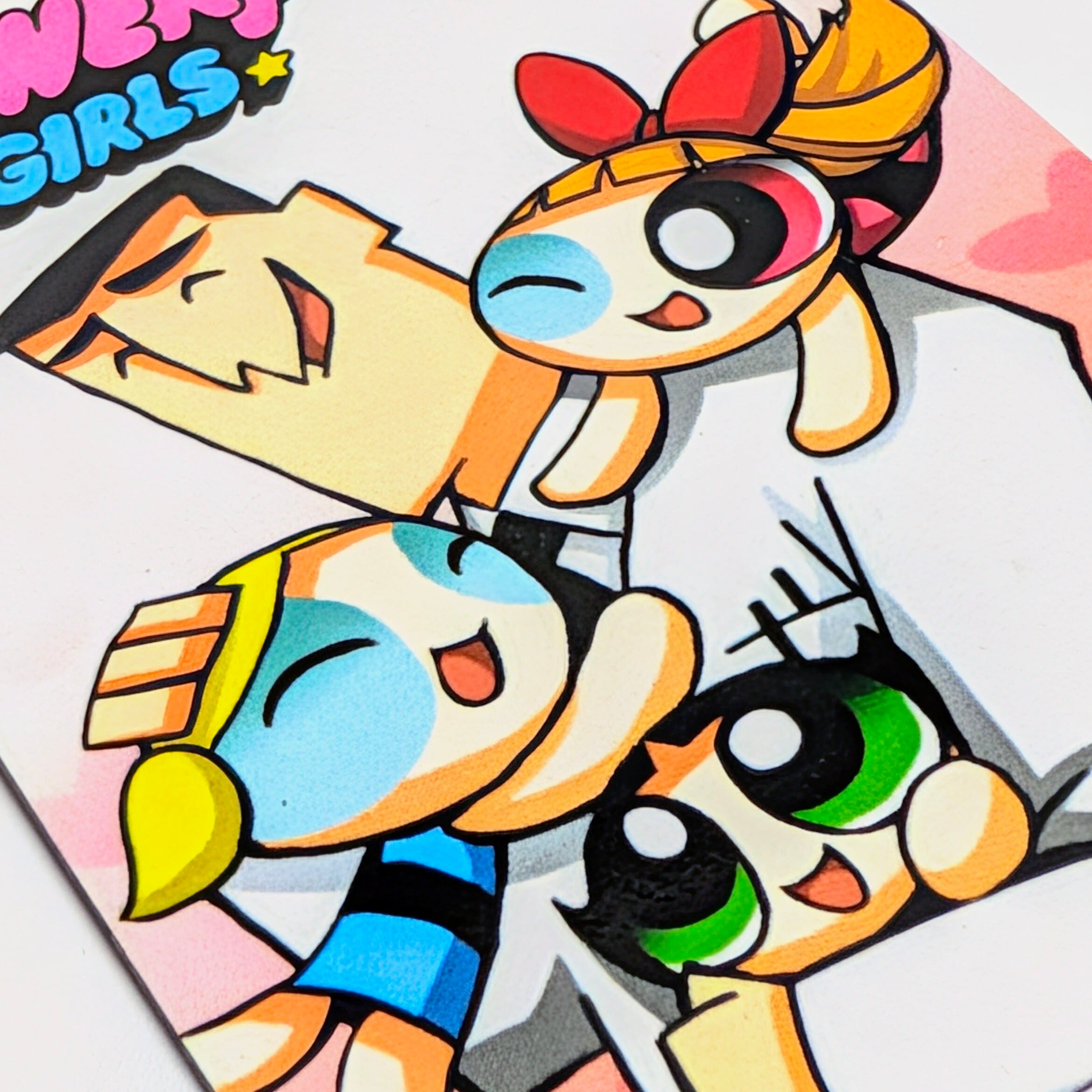 送料無料!【 American Magnet / マグネット 】The Powerpuff Girls / パワーパフガールズ / パワパフ 〚アメリカン雑貨 アメトイ〛