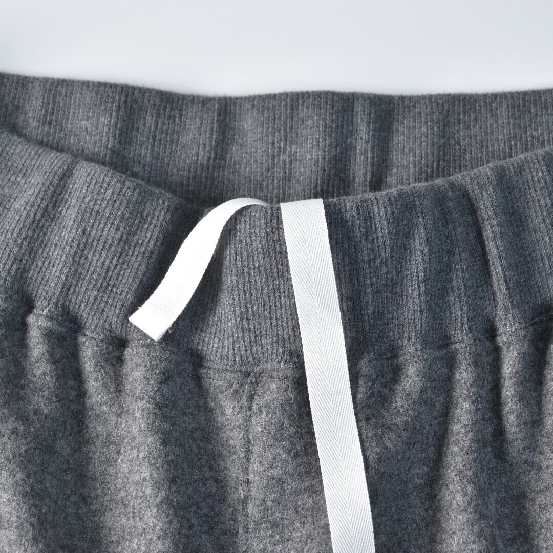 Fabrique en planete terre ファブリケアンプラネテール ウールメルトンテーパードパンツ オリジナルのメルトンニット生地を使った暖かく柔らかい履き心地【送料無料】