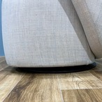 NORR11 Little Big Chair Light beige ノアイレブン リトルビッグチェア ラウンジチェア リネン 回転機能 イタリア製【モデルルーム展示品】【中古】【250サイズ】