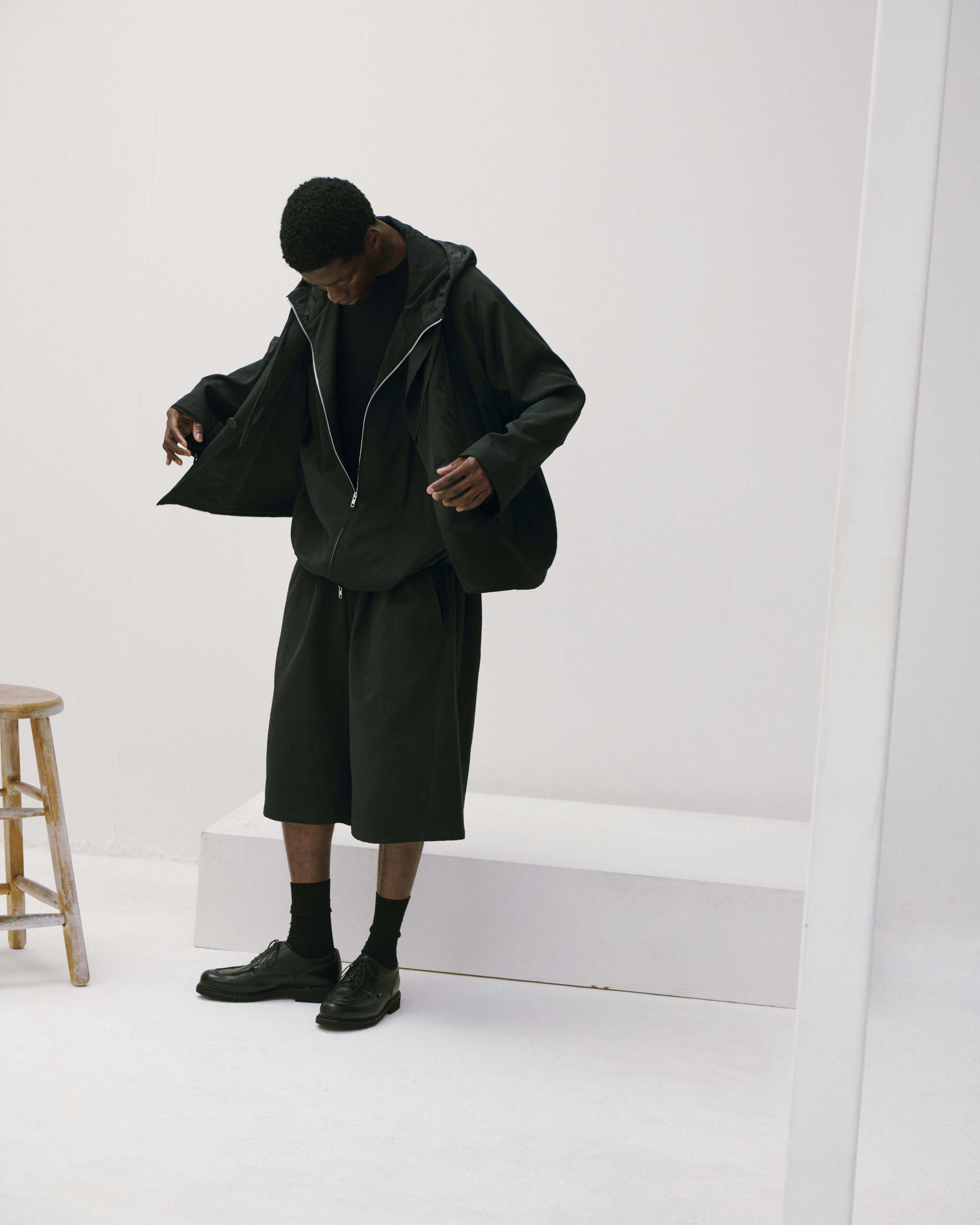 Blanc YM -Cotton Baggy Half Pants- / BL-26S-CBHP / ブランワイエム