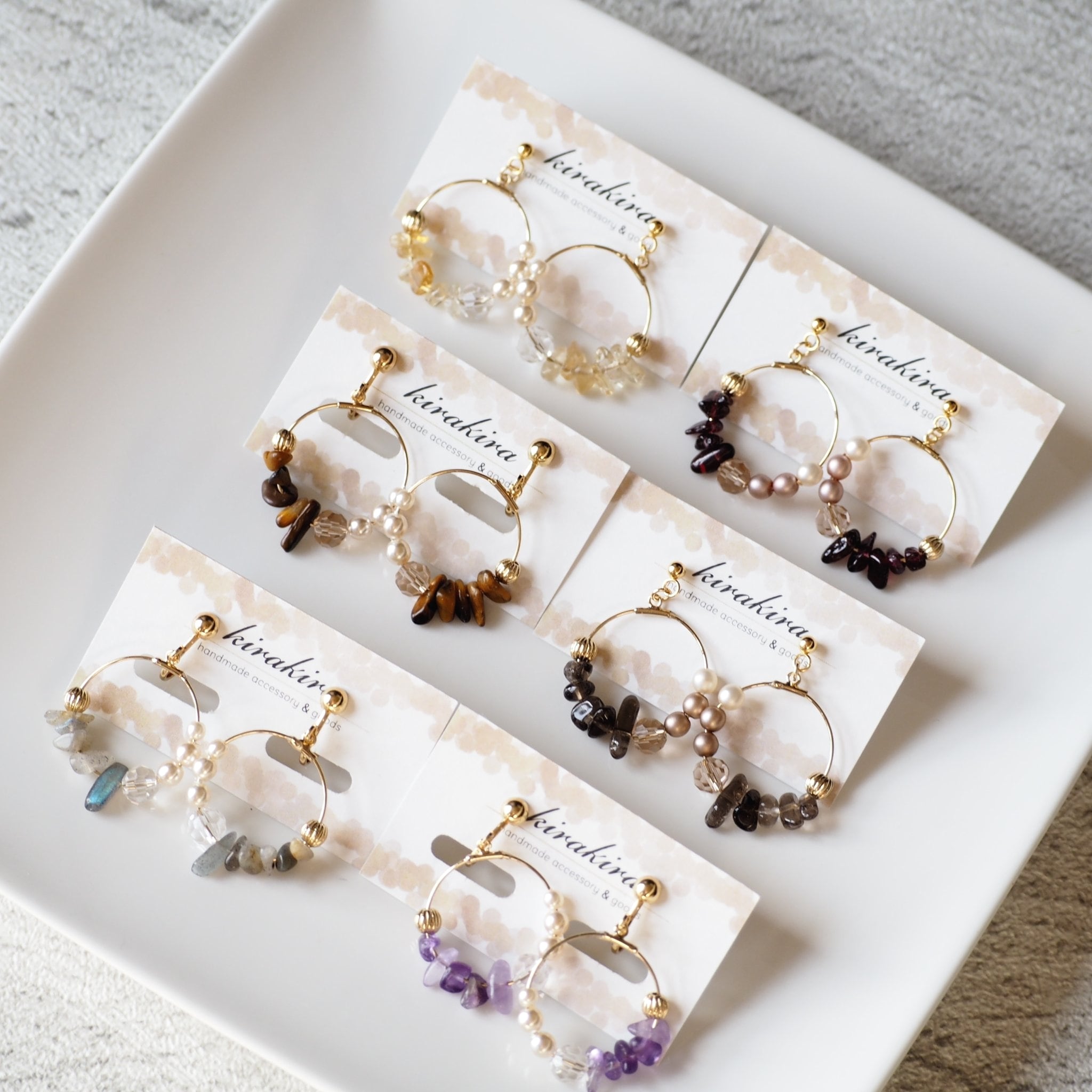 再販4サークルゴールドピアスイヤリング大ぶり社交ダンスベリーダンス