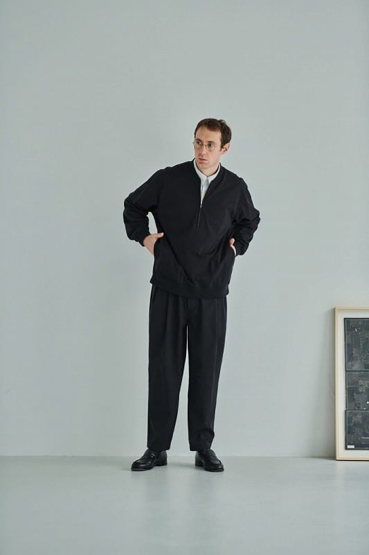 STILL BY HAND / レギュラーカラーストライプシャツ