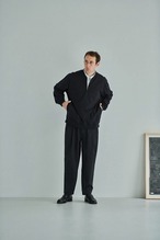 STILL BY HAND / レギュラーカラーストライプシャツ