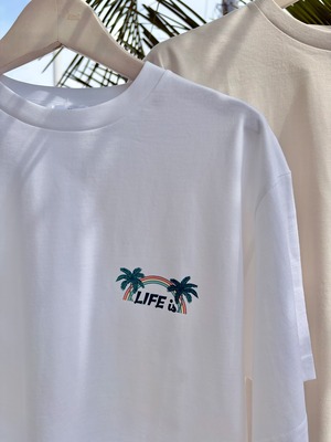 LIFE is×TAMOコラボTシャツ(パステルカラー)￥6,990(7,689)