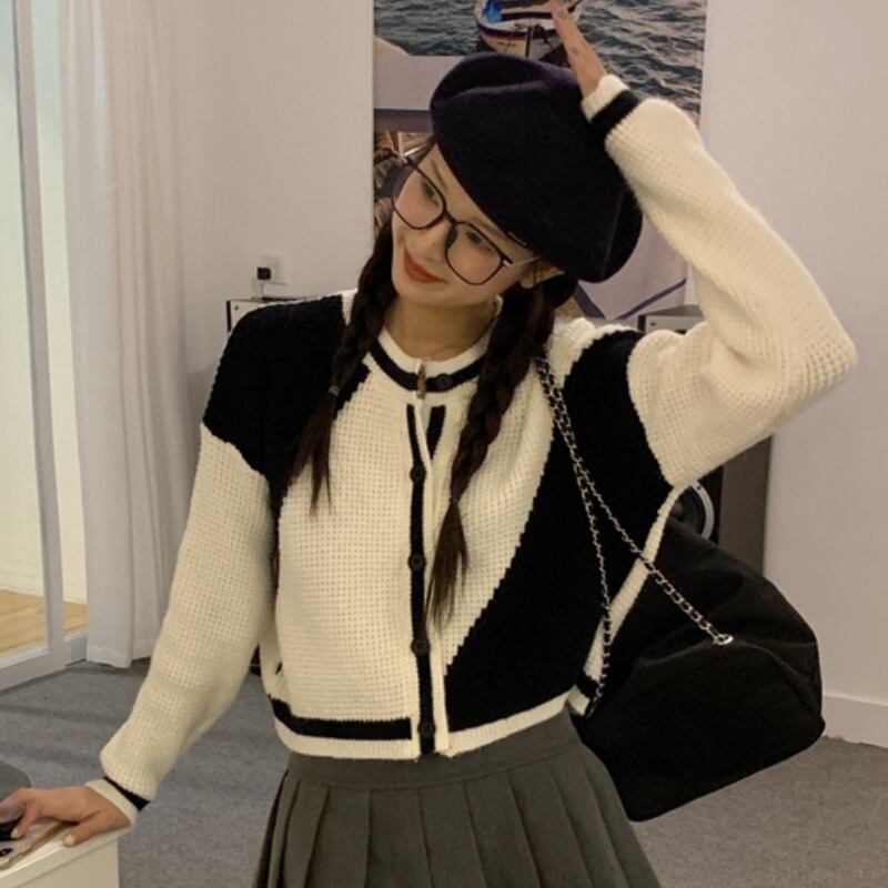 セーター カーディガンジャケット レディースオータムニットコート 秋物 YY-ファッション15040630478