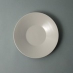 古白磁プレート(中) (16.7cm)