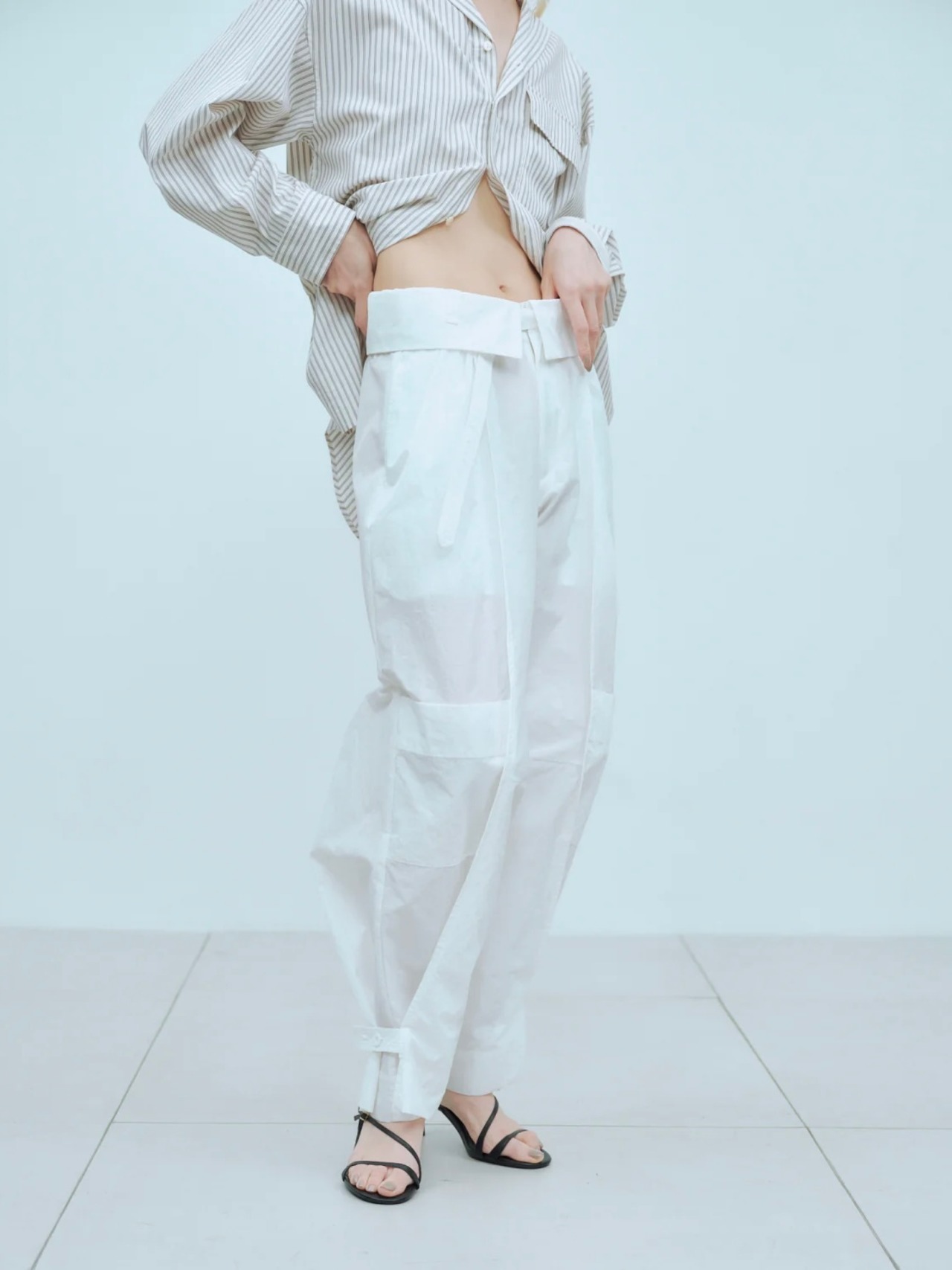 【26SS】THINGS THAT MATTER　シングスザットマター  / WORK TAFFETA PANTS - 1