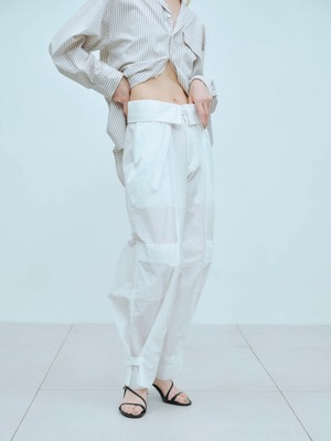 【26SS】THINGS THAT MATTER　シングスザットマター  / WORK TAFFETA PANTS