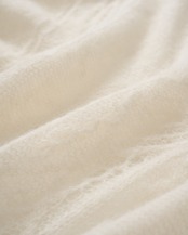 Sheer Aran Relax Sized Pullover Knit