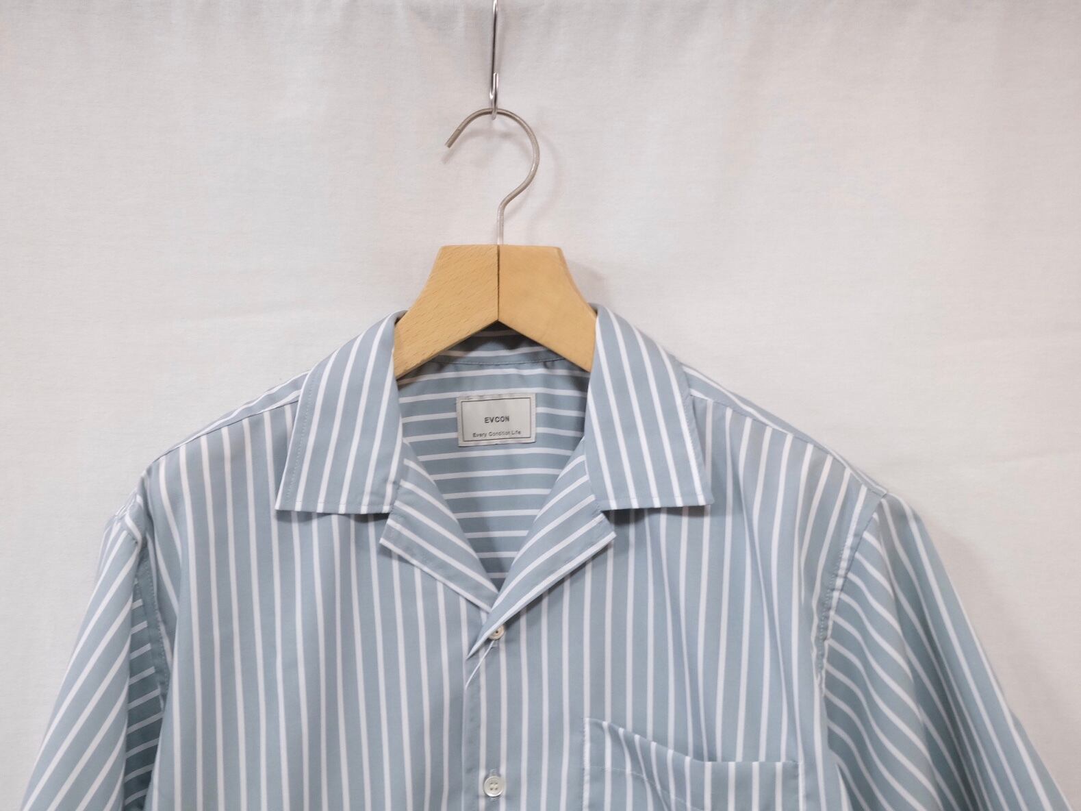 EVCON” SLEEPING SHIRT SET UP GRAY STRIPE” | Lapel online store