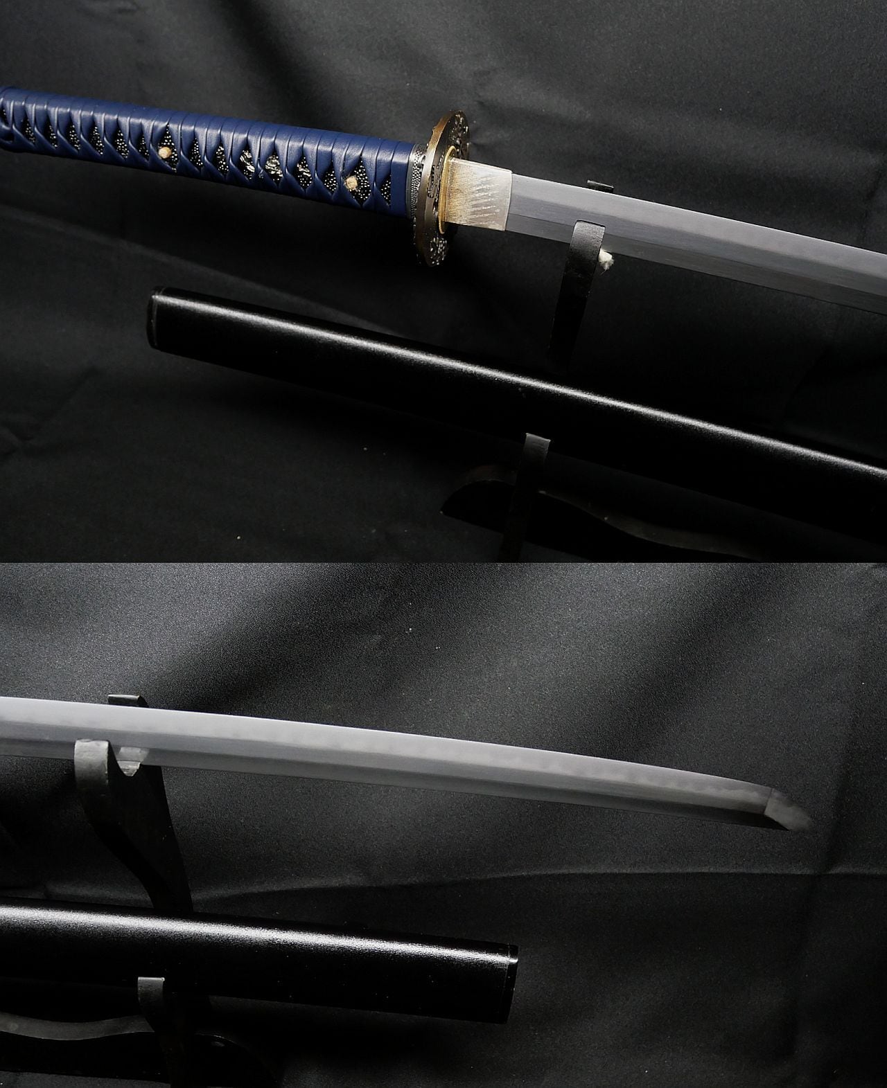新刀】銃砲刀剣研究会鑑定 藤原高田極め 刀身重量600g 60cm 元幅約2.8