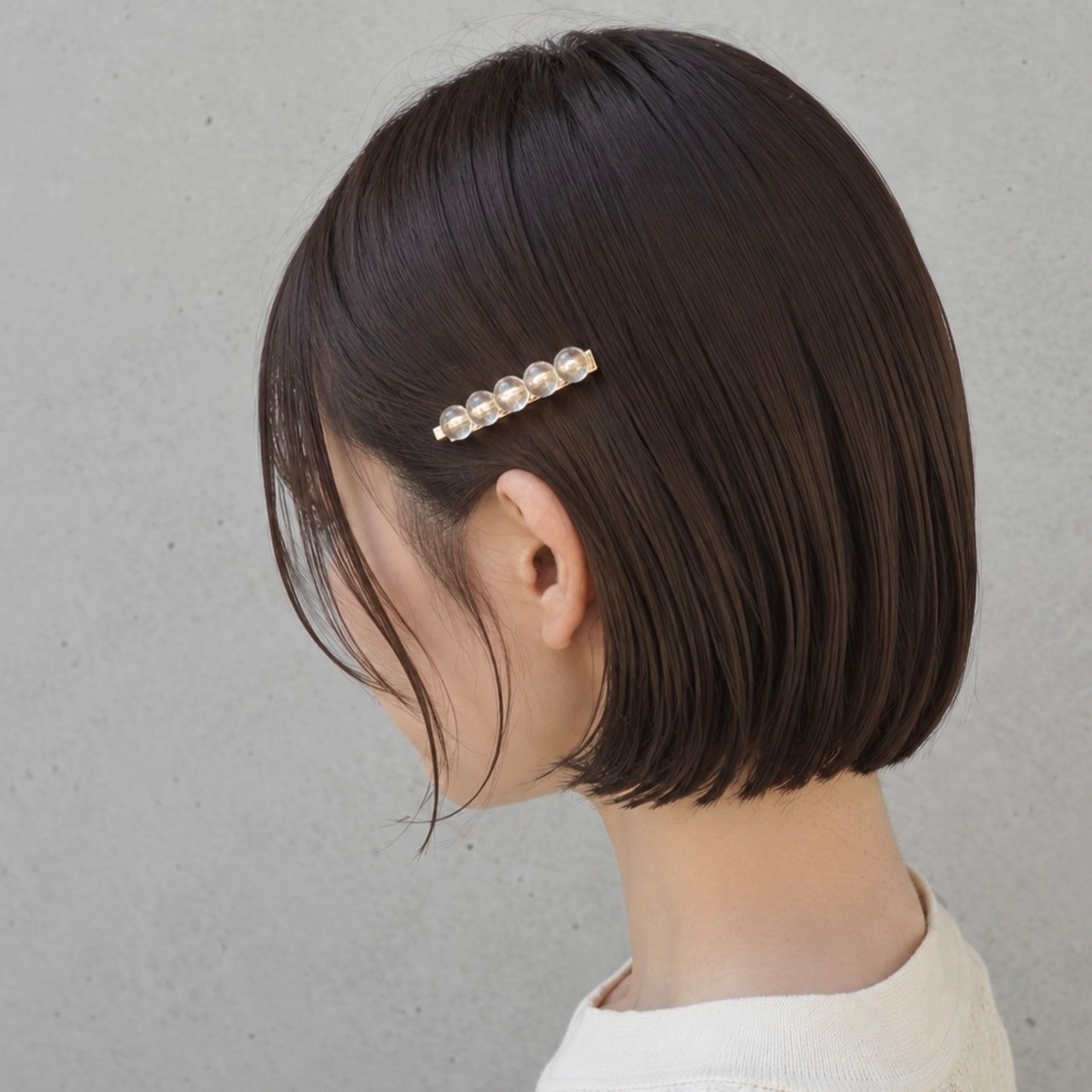 琉球ガラス ヘアピン