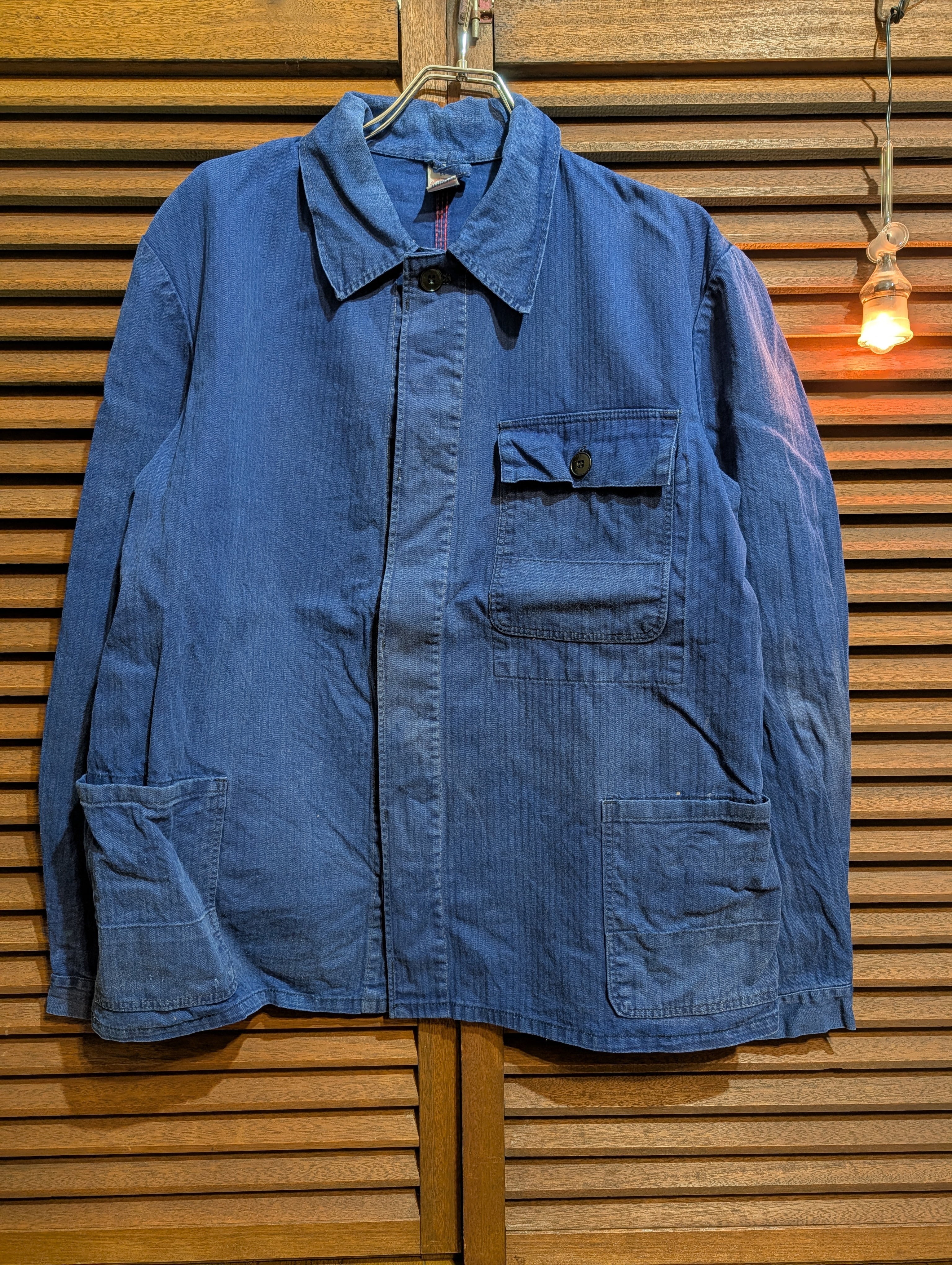 70s Germany Bucking dreinaht HerringBone Work Jacket