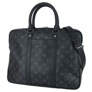 New LOUIS VUITTON ルイヴィトン ビジネスバッグ ブリーフケース ポルトドキュマンヴォワヤージュ モノグラムエクリプス 新品