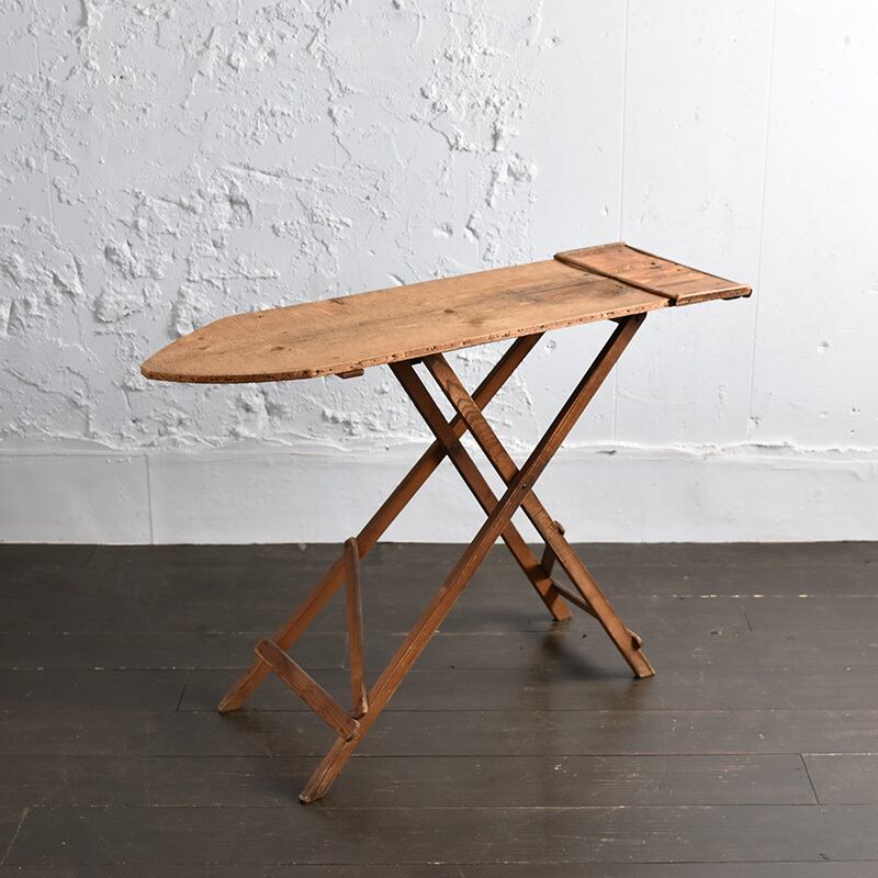 Wooden Ironing Board / ウッド アイロン台 / 2202H-004 | BANSE -  アンティーク・ヴィンテージ家具・雑貨・食器・オブジェ・フラワーベースの専門店 powered by BASE