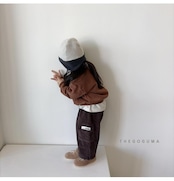 ザゴグマ / THE GOGUMA / コーデュロイカーゴ裏起毛パンツ / 韓国子供服 / キッズ / 26winter〖取寄〗*XS~XL*