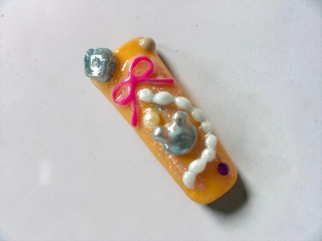 only yun yun ネイルヘアクリップ