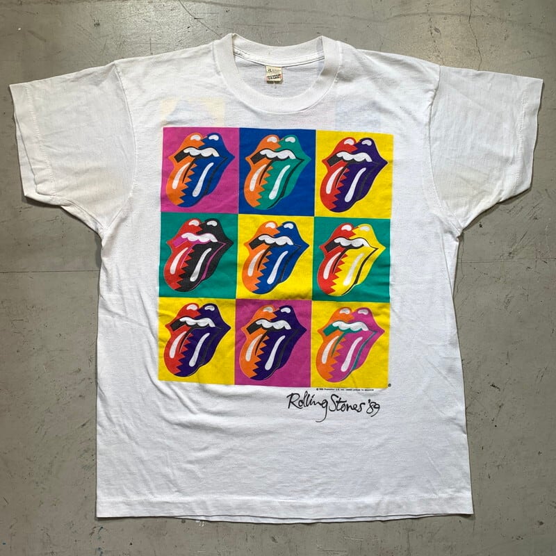 80's The Rolling Stones ローリングストーンズ Steel Wheels North ...