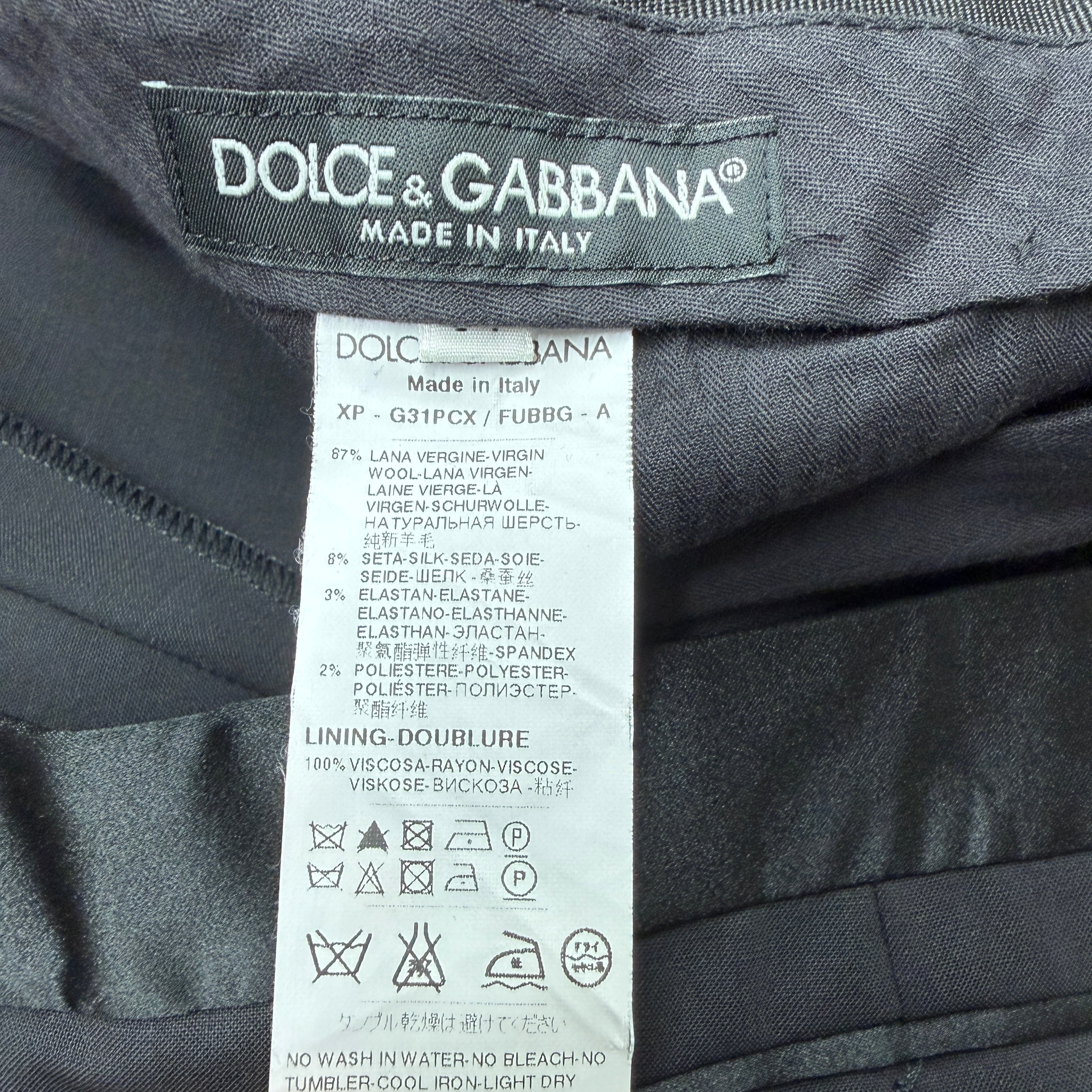DOLCE&GABBANA】SILK SLACKS ドルガバ スラックス | no pain no gain