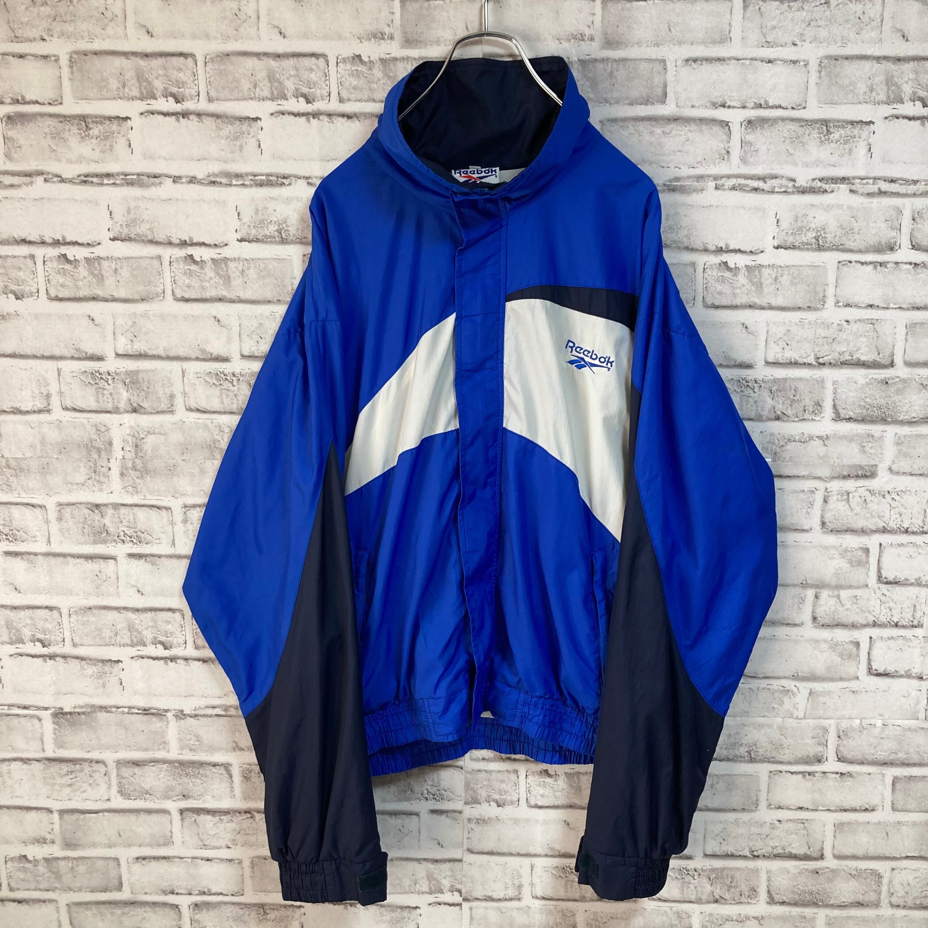 Reebok】Nylon Jacket L相当 Made in USA 90s リーボック ナイロン