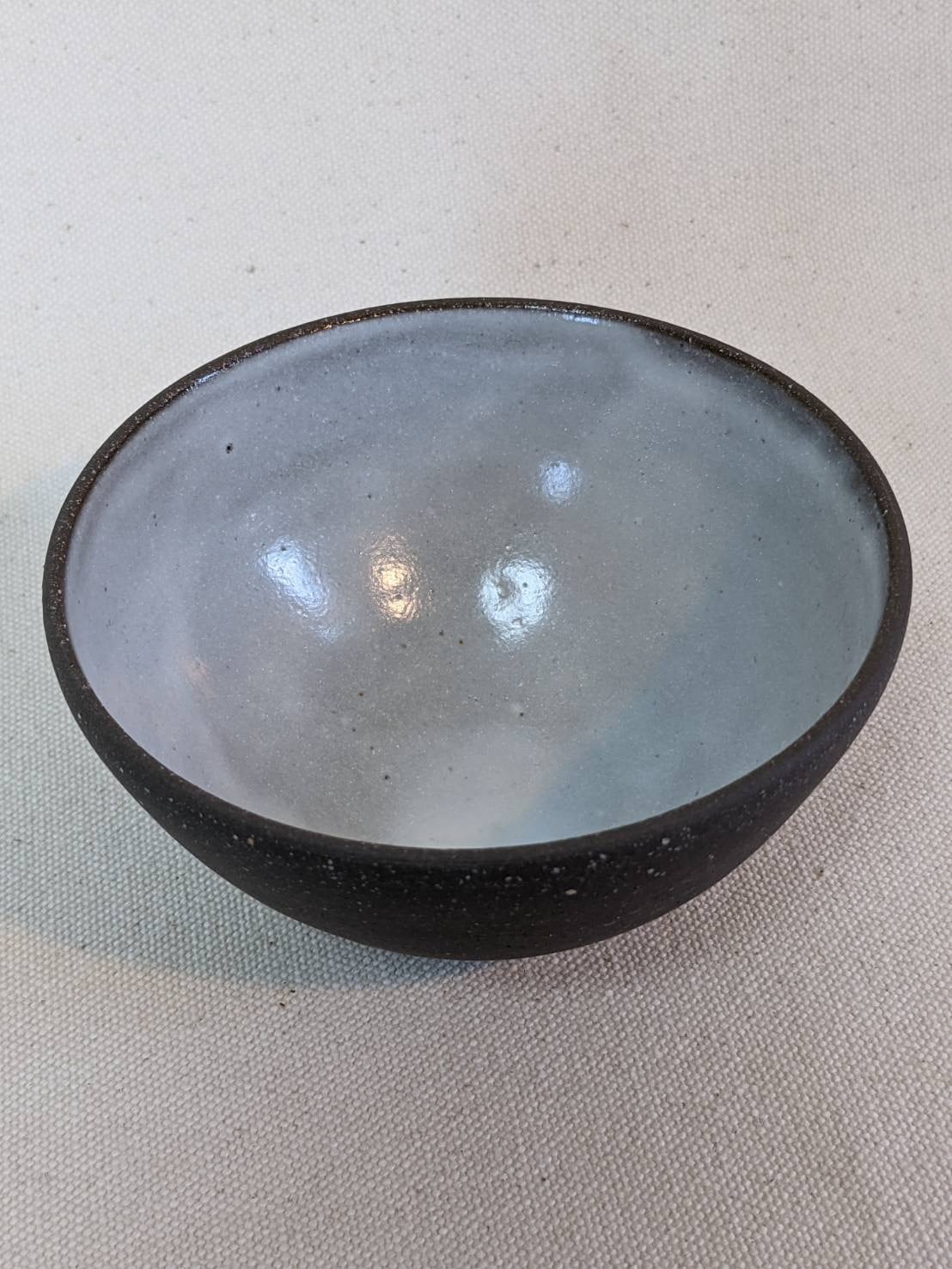 出西窯 楕円皿 オーバル皿 黒釉 民藝品 大皿