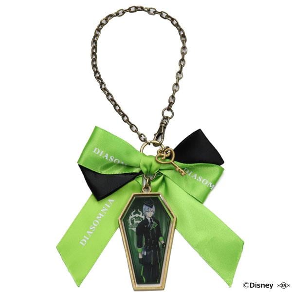 ディズニー ツイステッドワンダーランド リボンバッグチャーム シルバー
