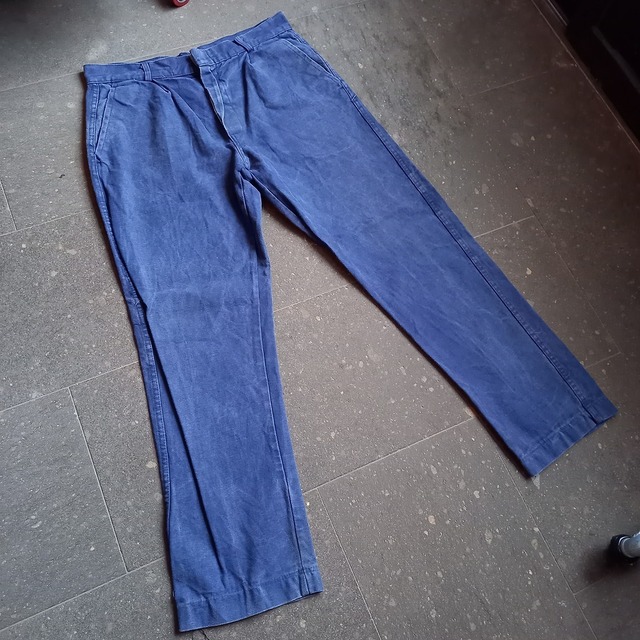 イタリア製 モールスキンパンツ used [104131]