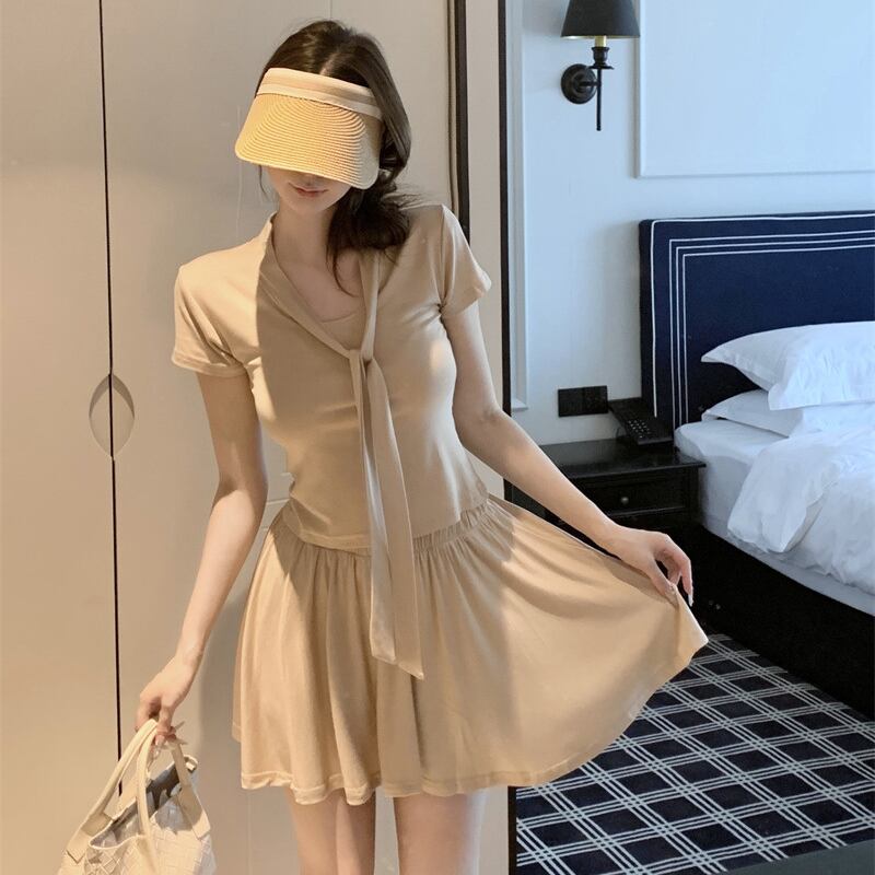 【set】Tシャツ×スカートセット M32882