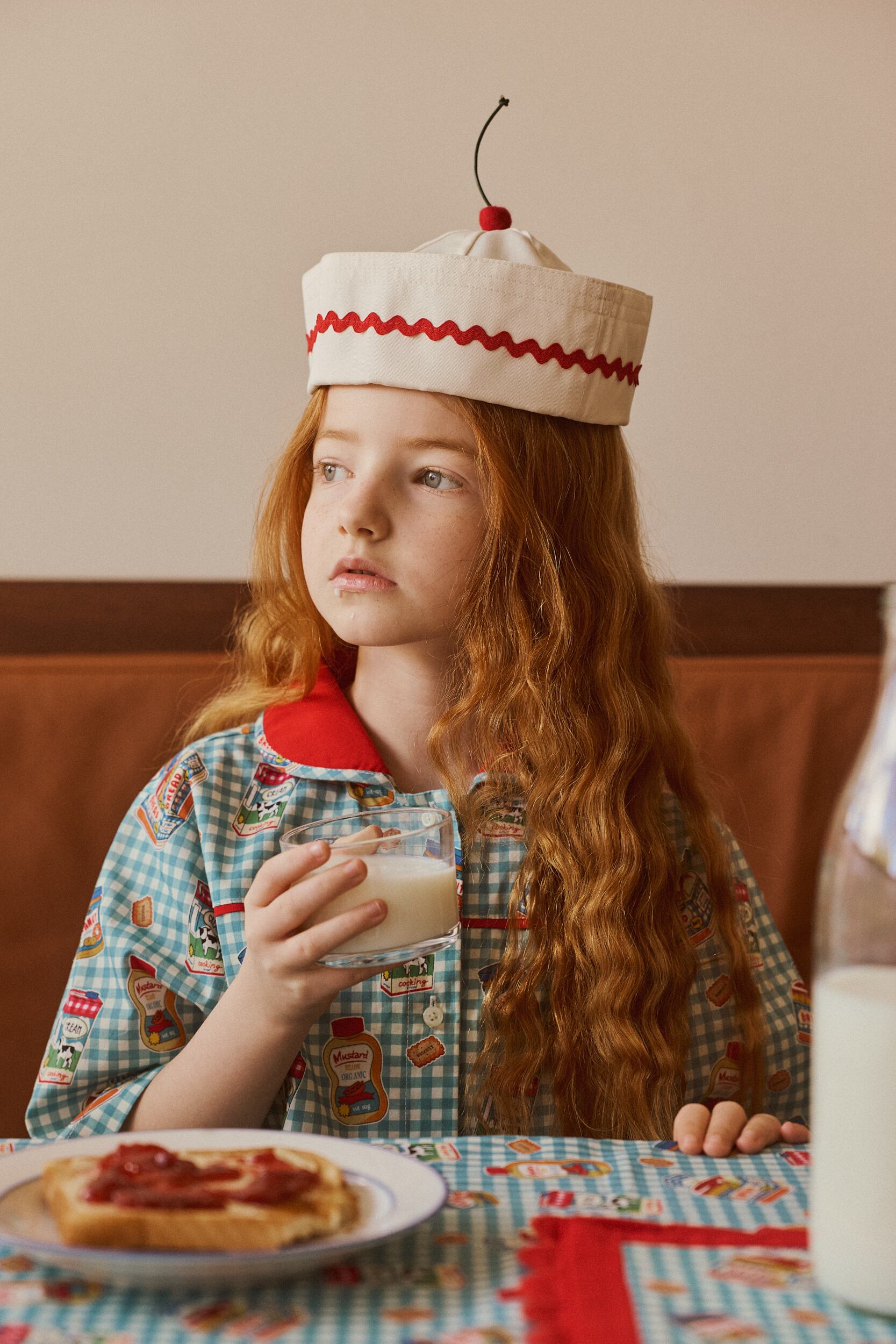 FISH & KIDS ワンピース　2-3Y BREAKFAST DRESS / FISH&KIDS | MicoDonum