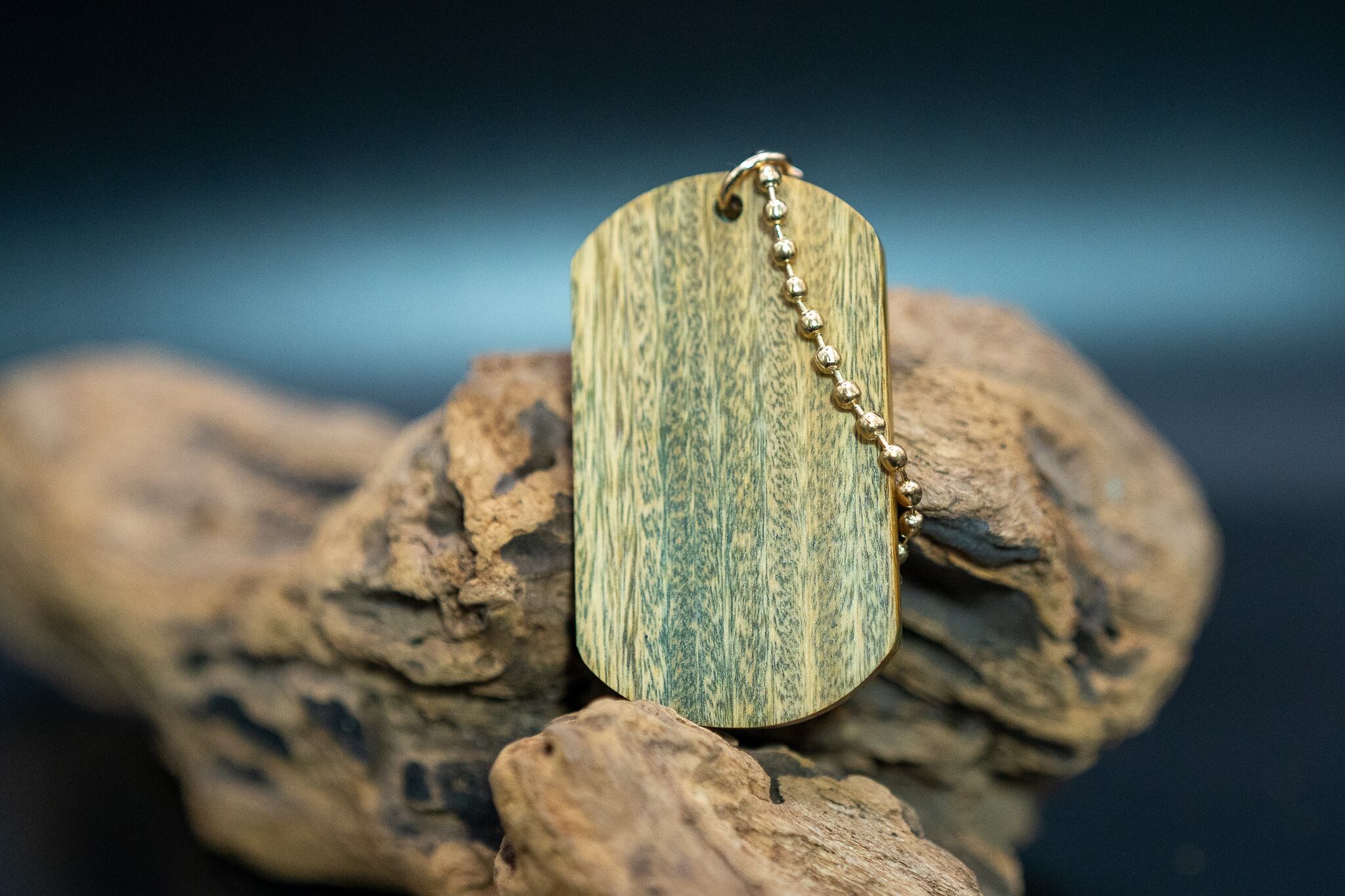 【翡翠の木】 パロサント ドッグタグ