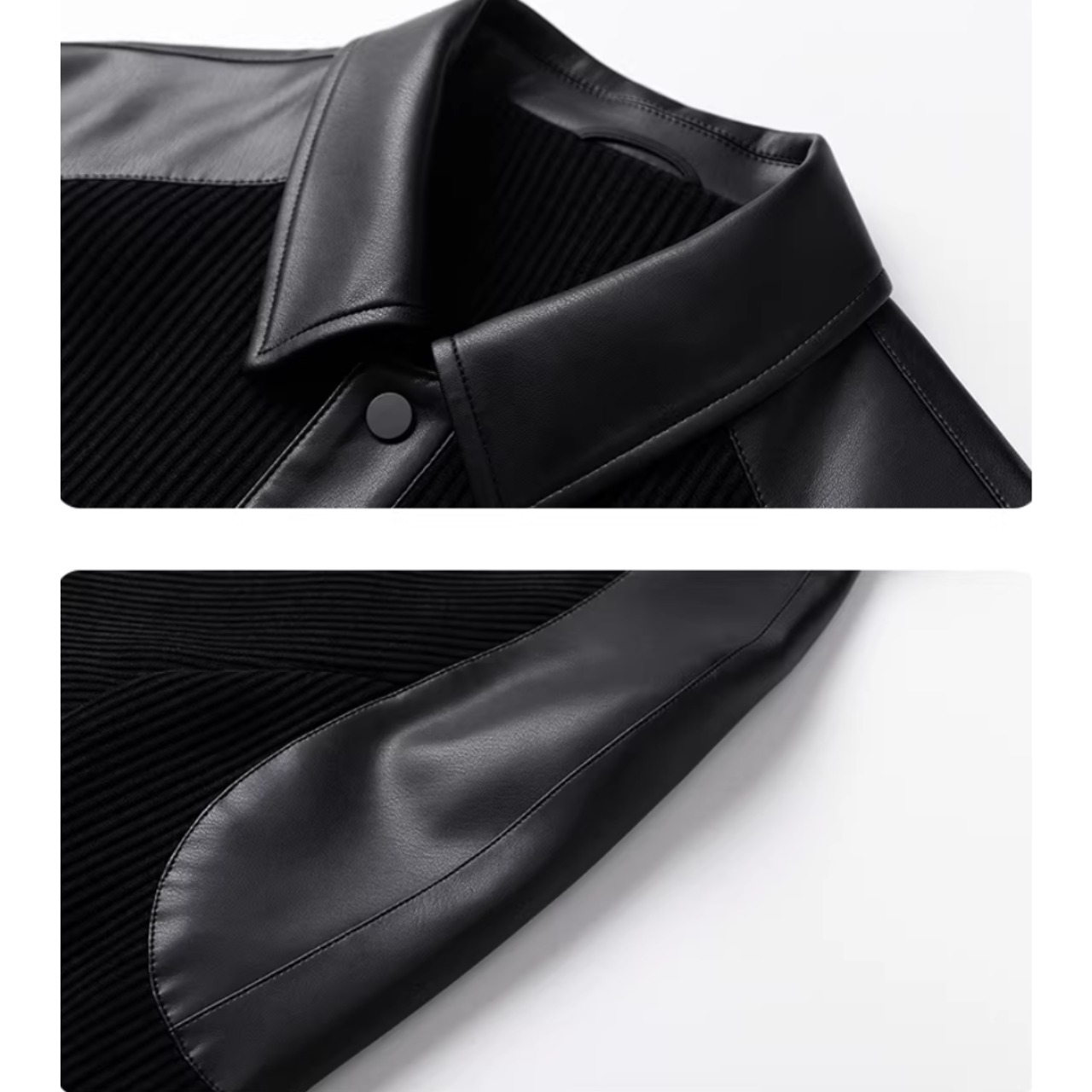 ボタンフロント ヒップ丈ジャケット af0387