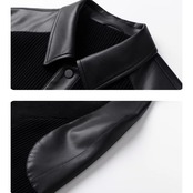 ボタンフロント ヒップ丈ジャケット af0387