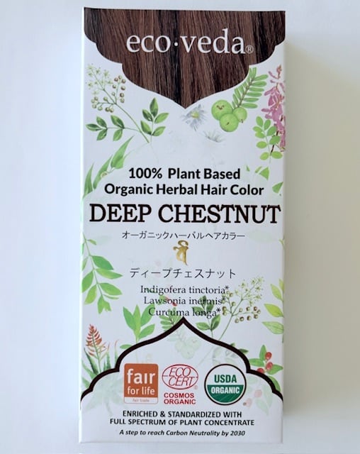 エコヴェーダ オーガニックハーバルヘアカラー ディープチェスナット