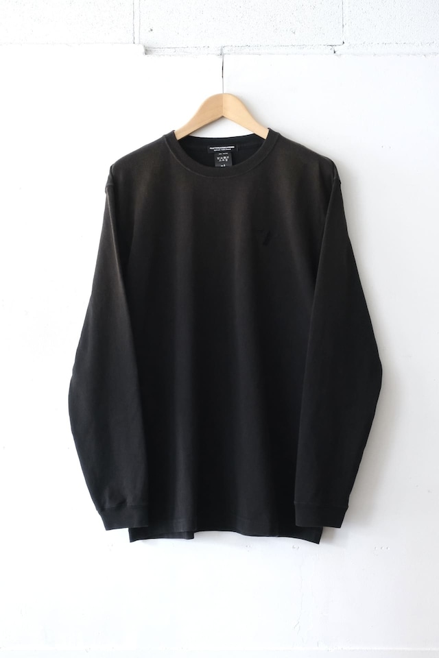 FSB L/S Tee 'wing logo'　Foggy Black,White