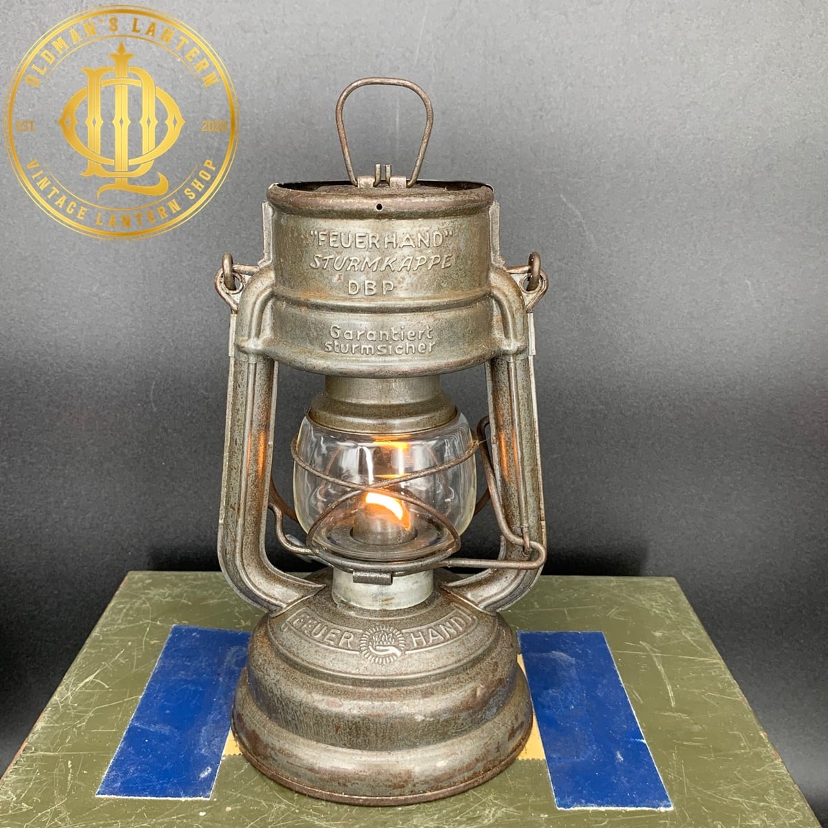 a*2様 FEUERHAND176STK DBP フェアハンド176 FEUERHAND 176 STK DBP K1490 AUER glass | Oldman's lantern