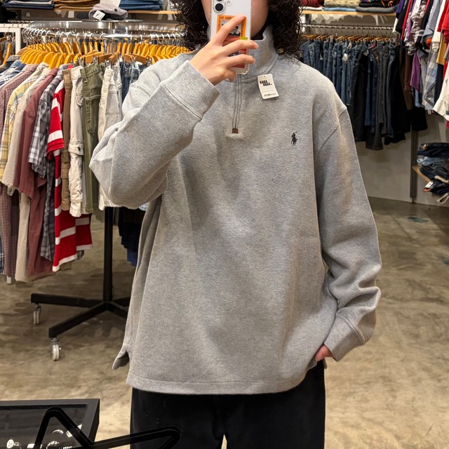 【Ralph Lauren/ラルフローレン】ハーフジップニット