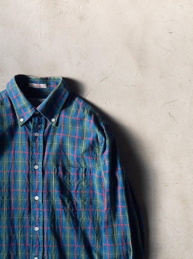 "GANT RUGGER" used Indigo oxford BD shirt