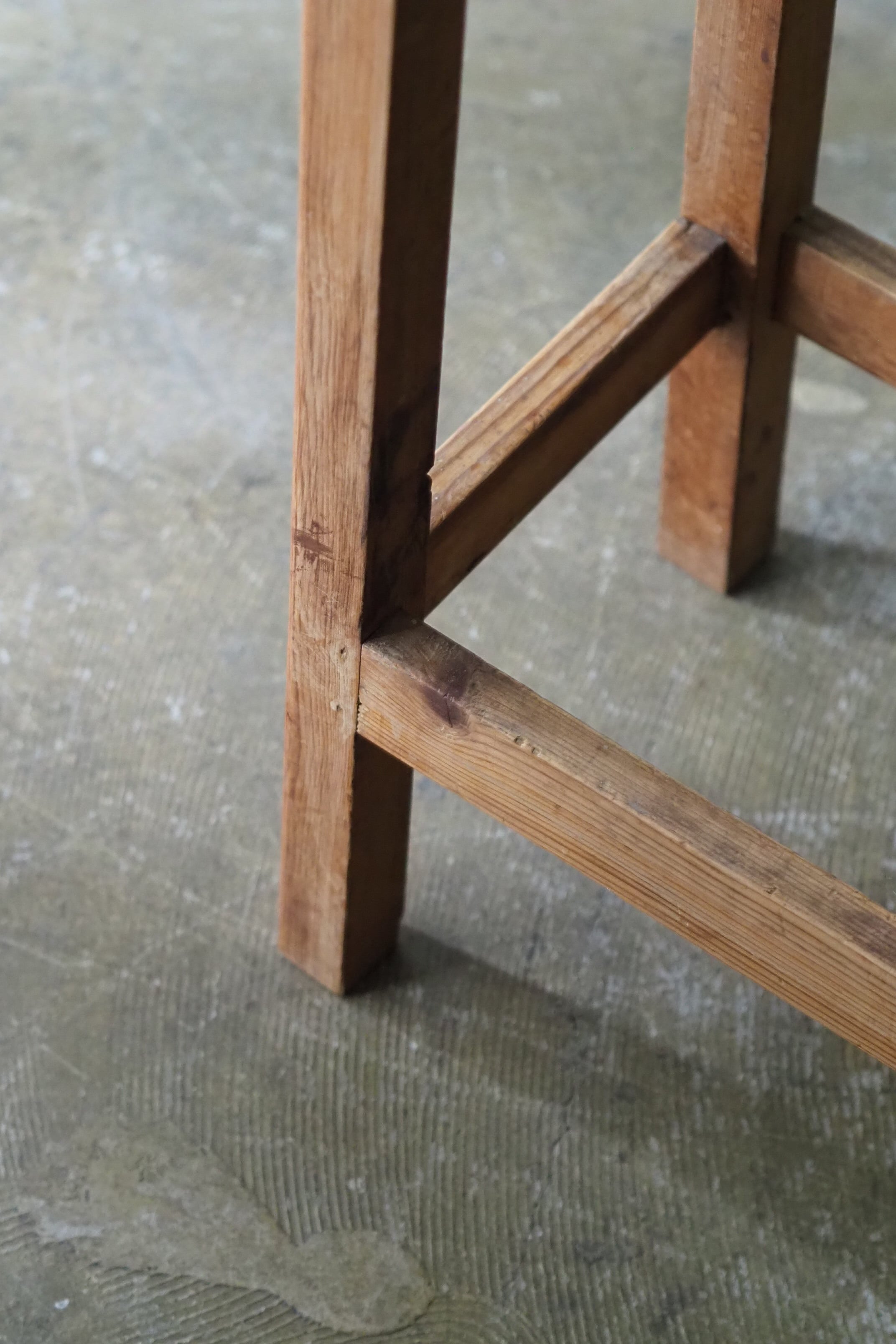 パインの花台-vintage wood plant stand | アンティーク.ヴィンテージ